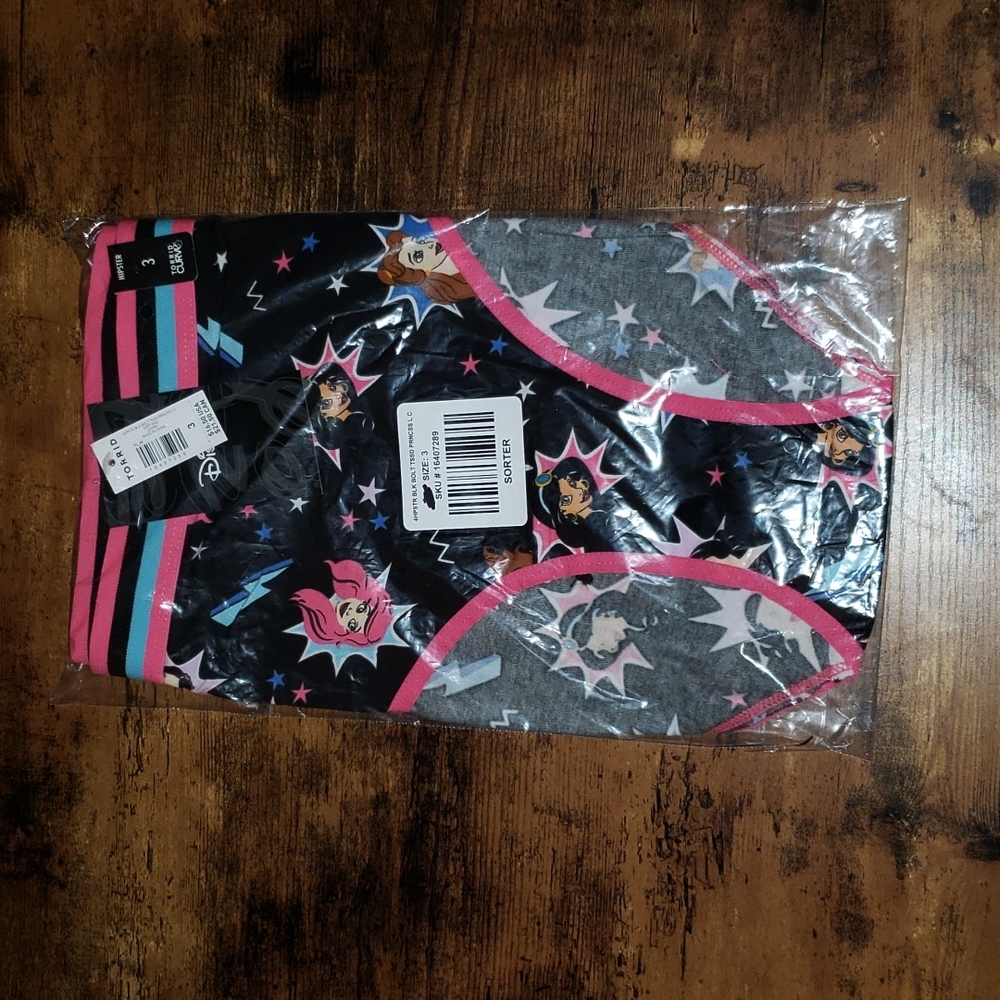 NWT Torrid Hipster Disney Princess Cotton Panty Underwear - Picture 8 of 8